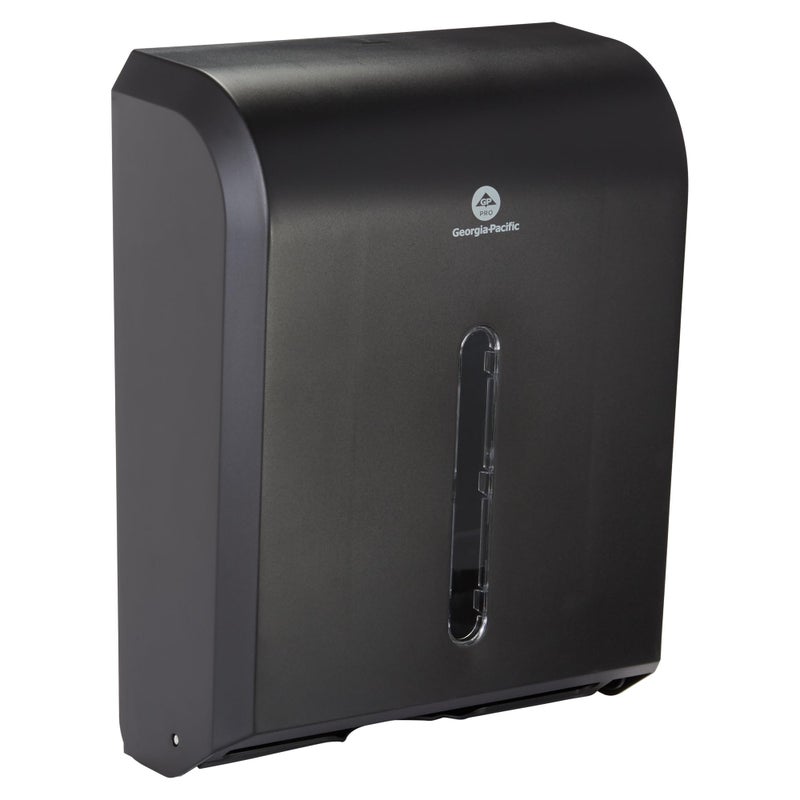 Georgia-Pacific Combi-Fold Paper Towel Dispenser, 56650A, Black - Image 1